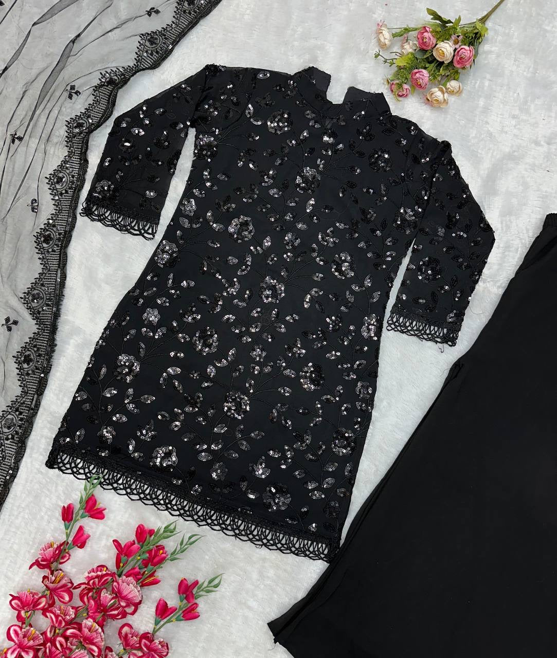 Salma Gharara/Sharara Black