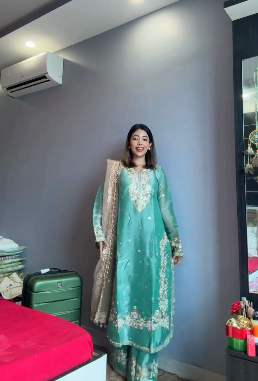 Jashn Sharara Blue