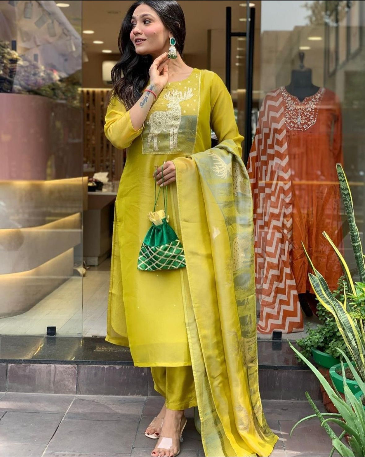 Yellow Salwar