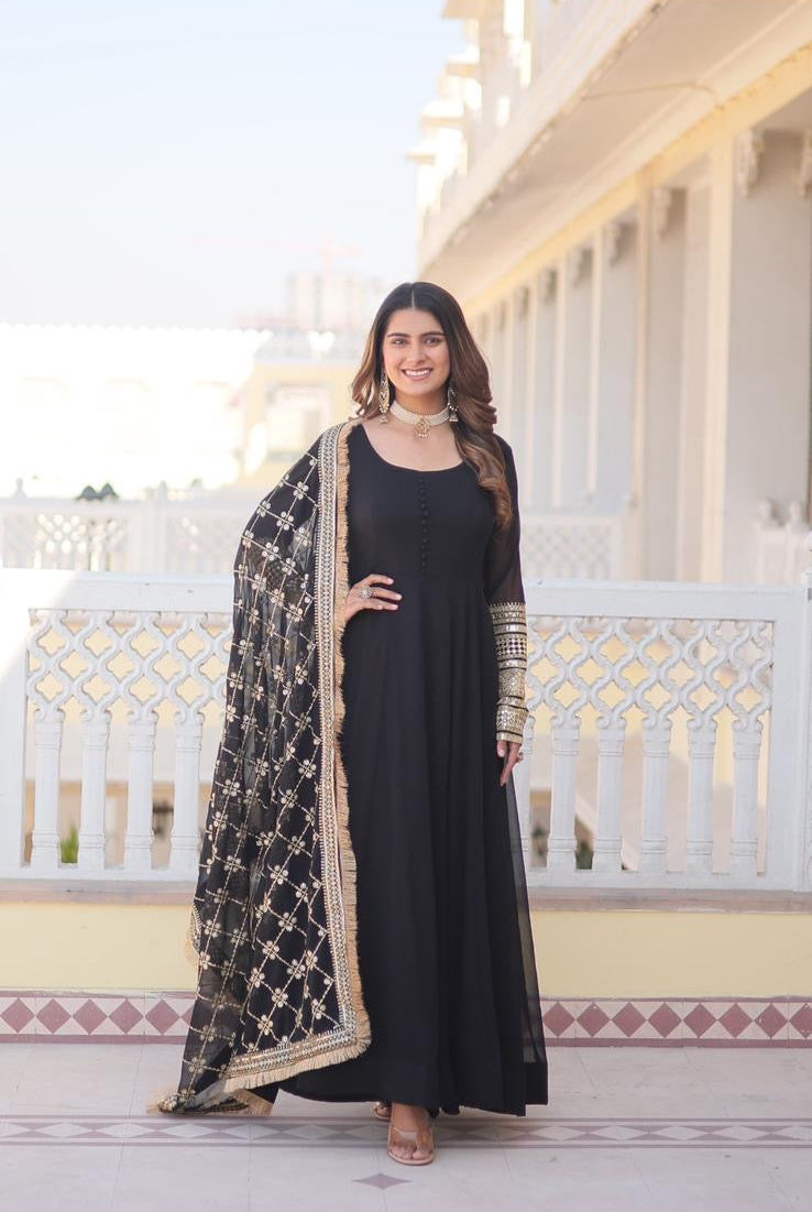 Black Anarkali