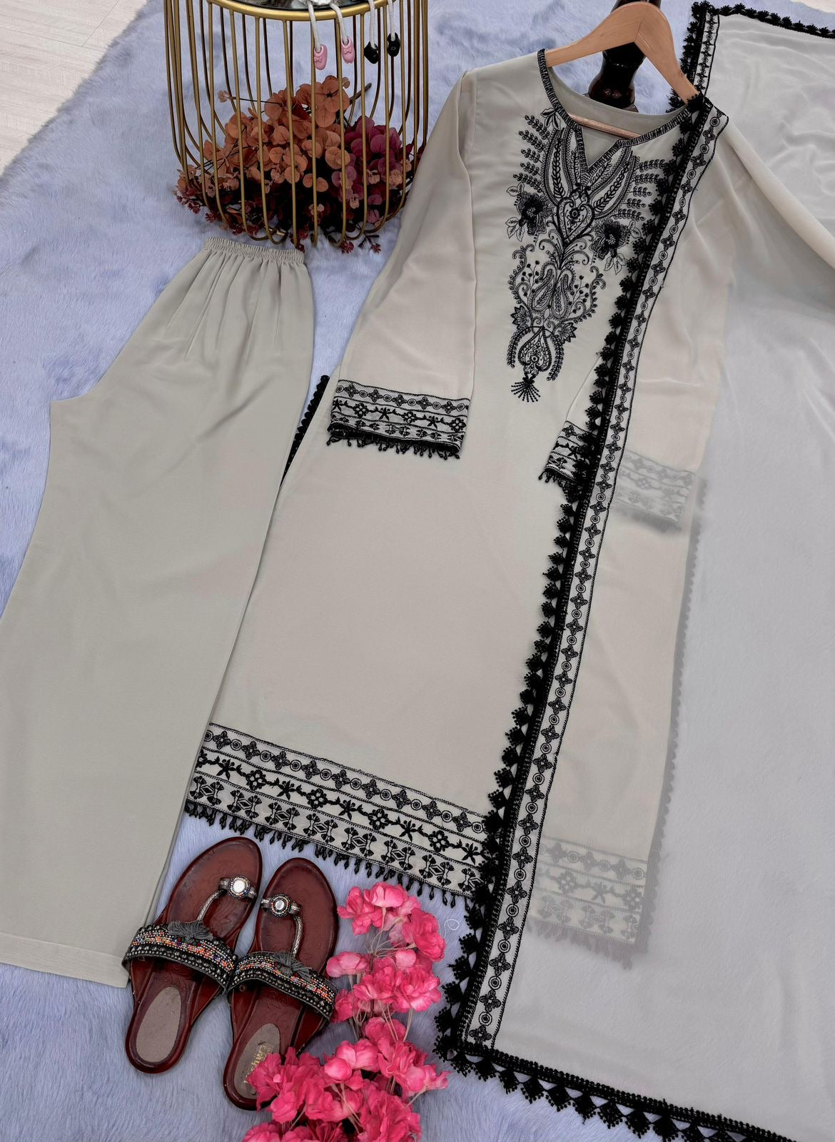 Riya Sharara Grey
