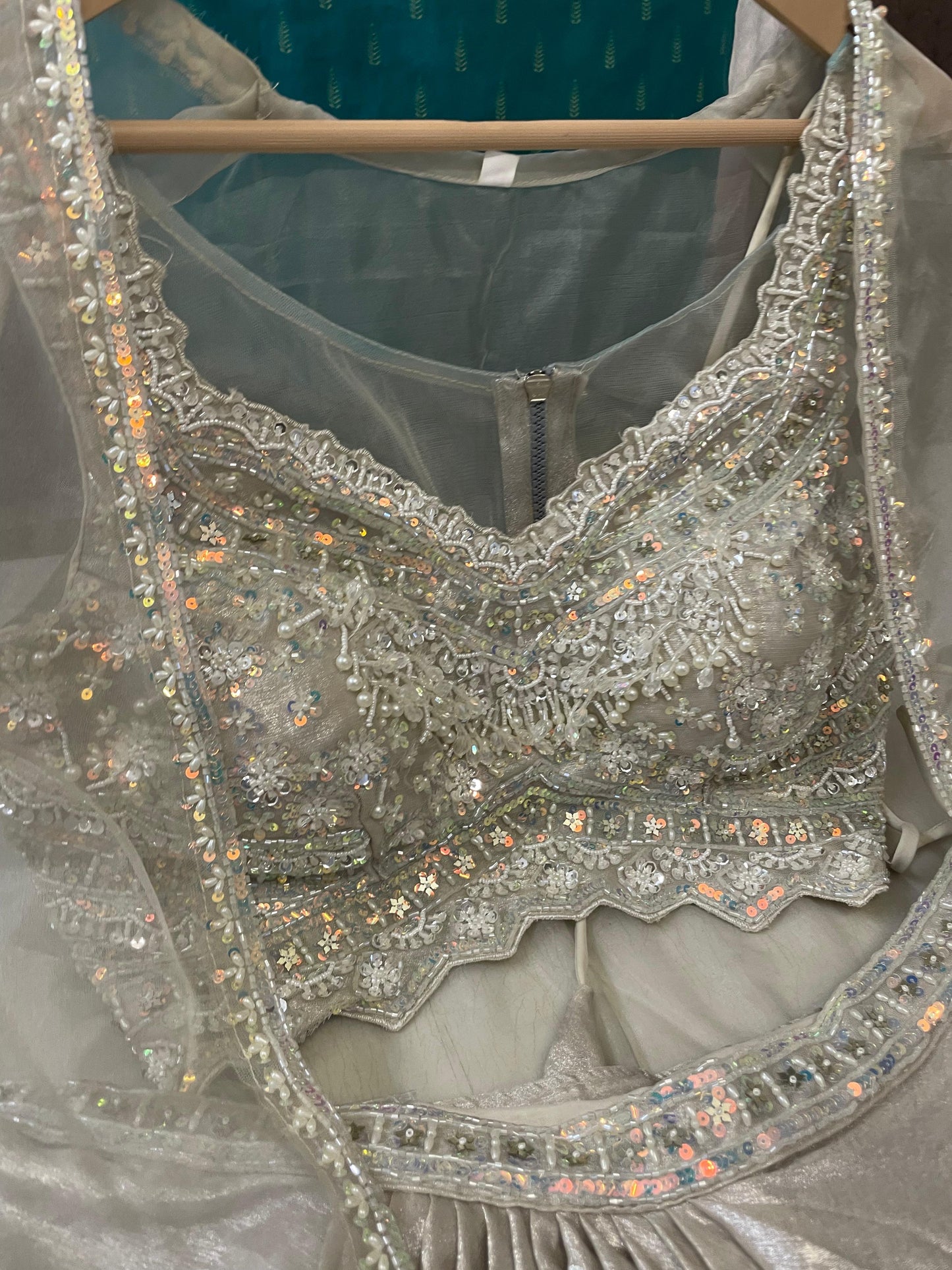Zainab Fully Stitched Lehenga