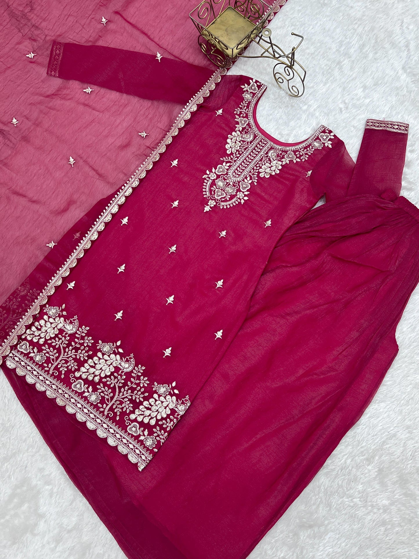 Iniya Sharara Pink