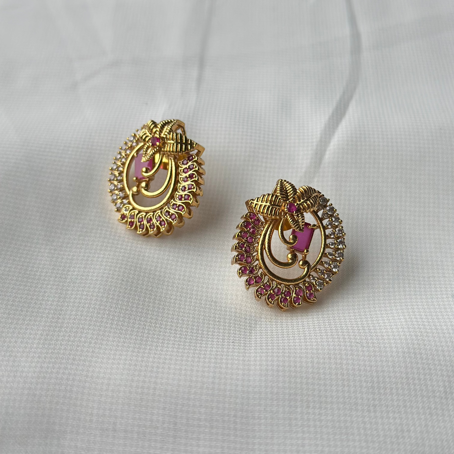 Stud Gold Earrings