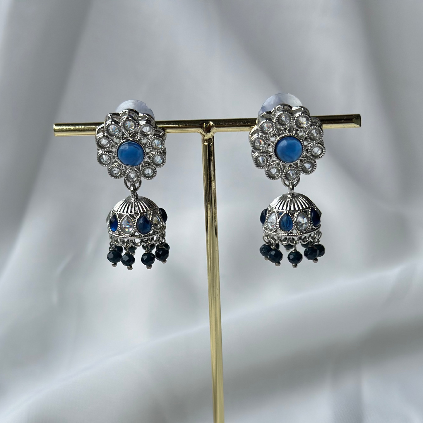 Mini Silver Jhumka