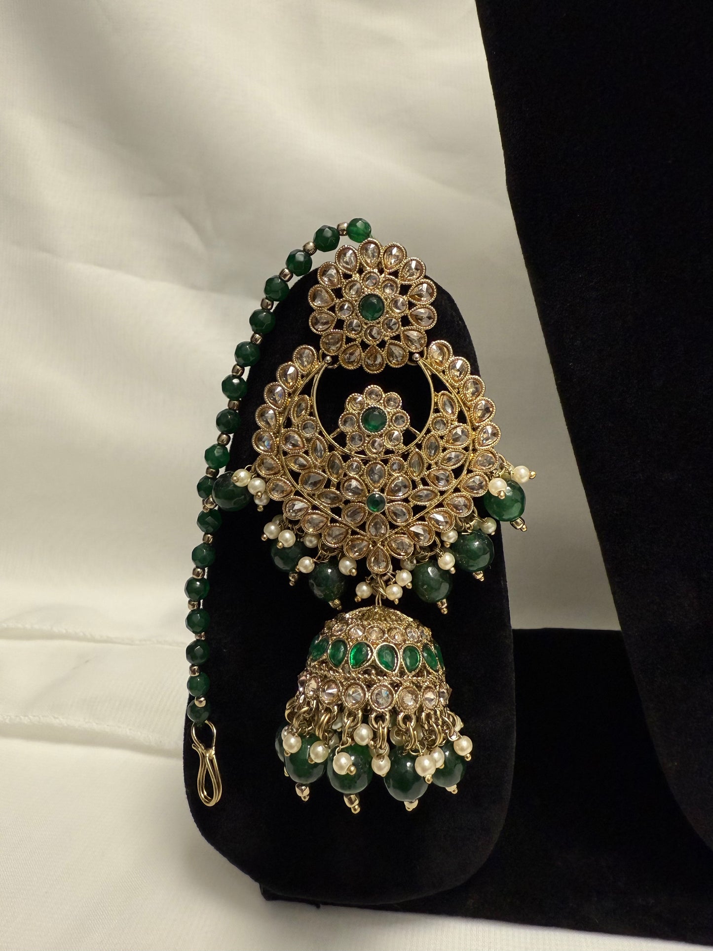 Green Party Necklace 195