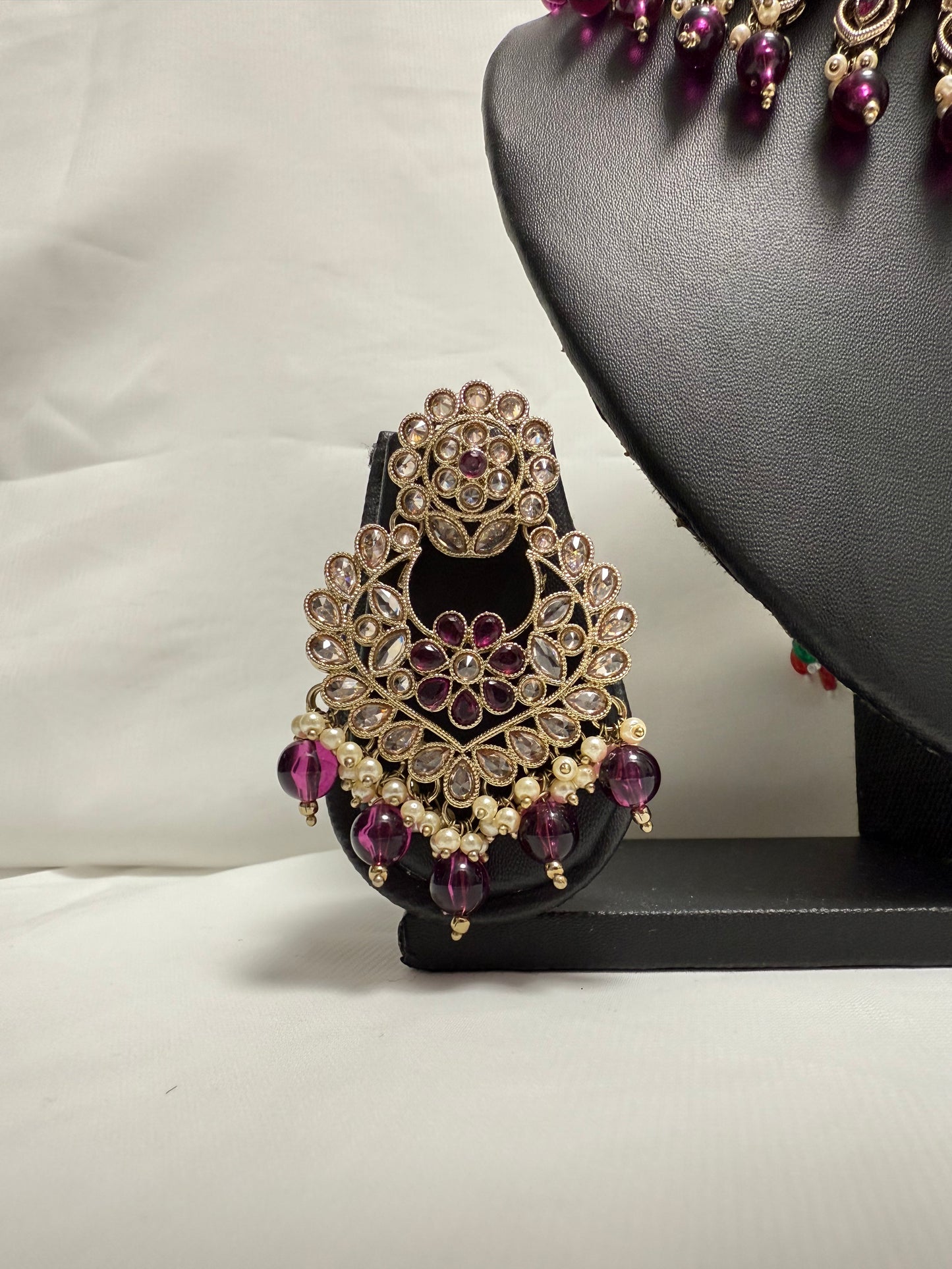 Purple Party Necklace 73