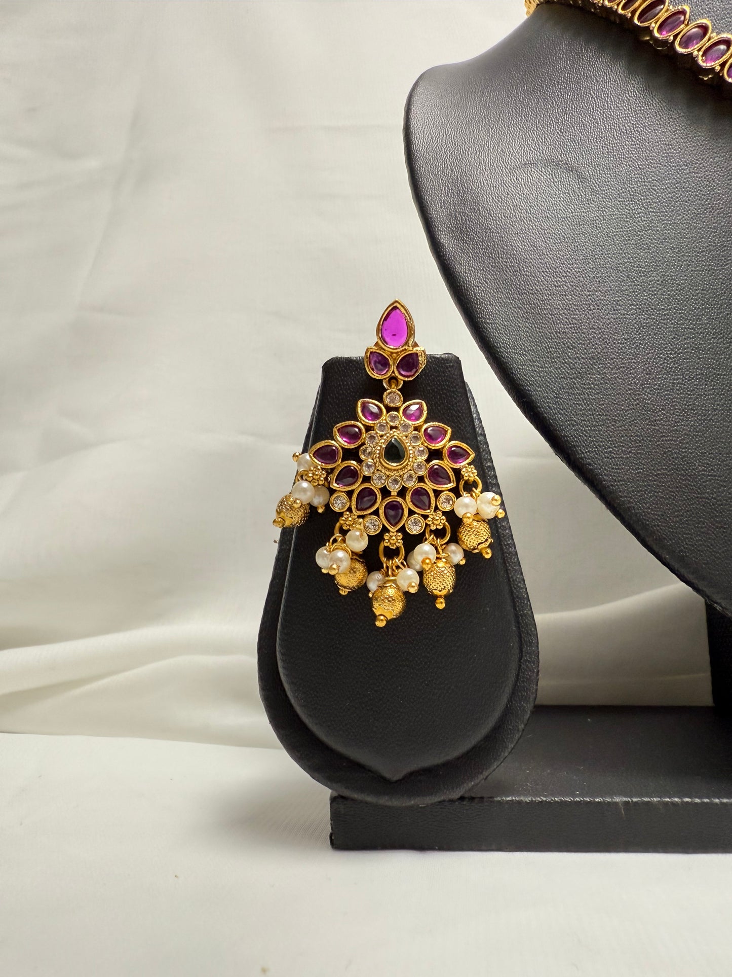 Gold Traditional Necklace 138