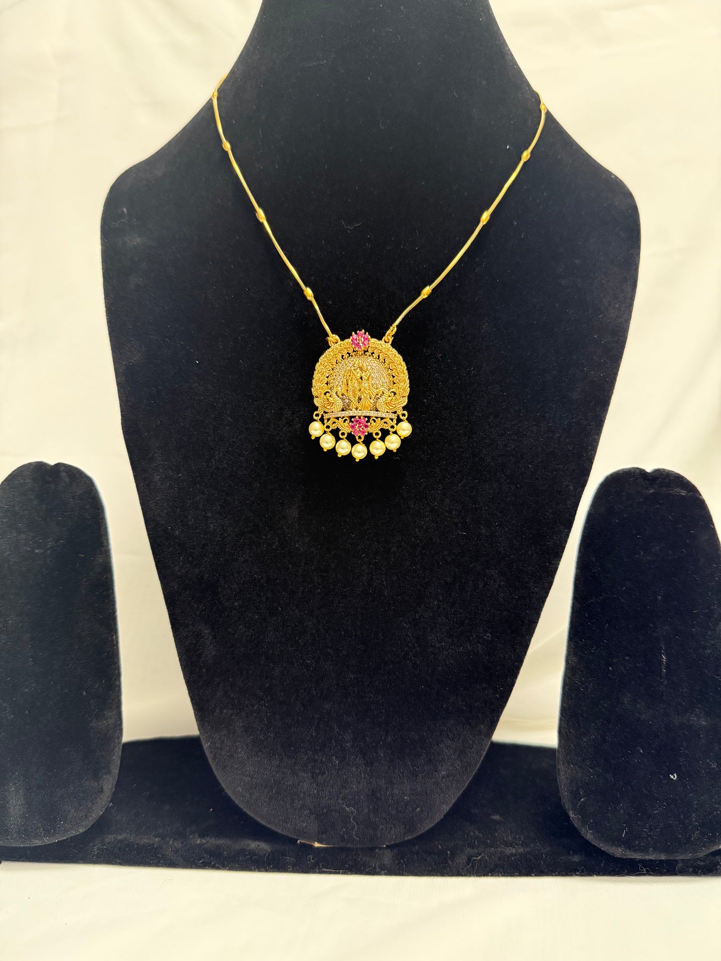 Gold Traditional Necklace 119