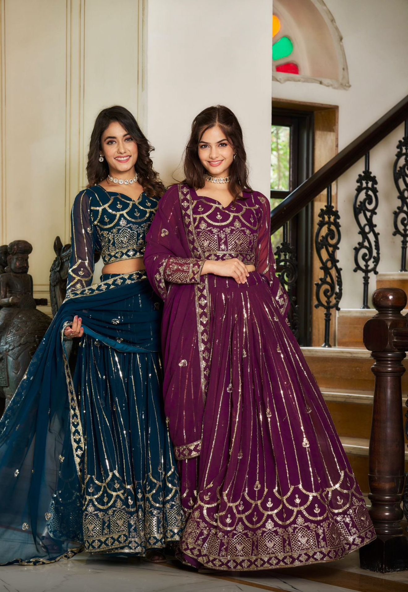 Ishita Fully Stitched Lehenga