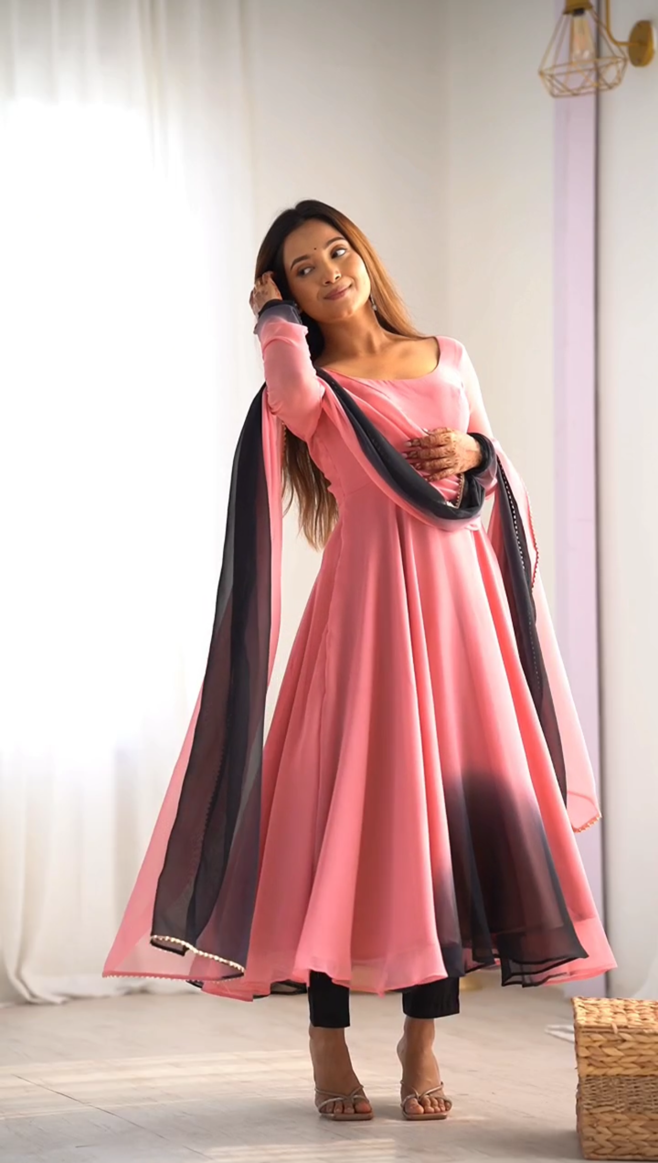 Arooj Rose Anarkali