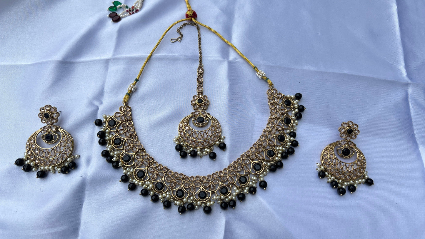 Party Jewellery Black