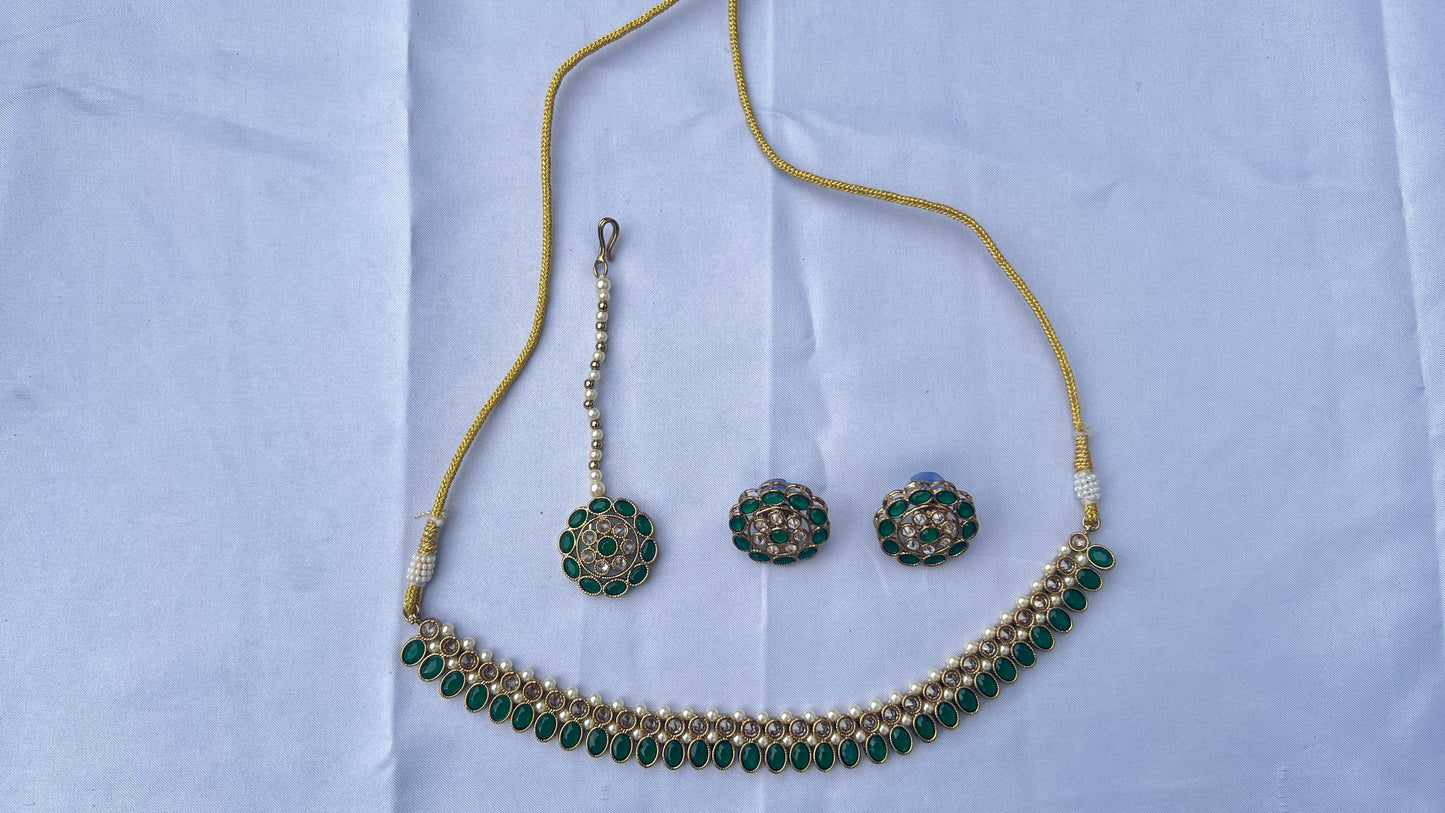 Party Jewellery Green