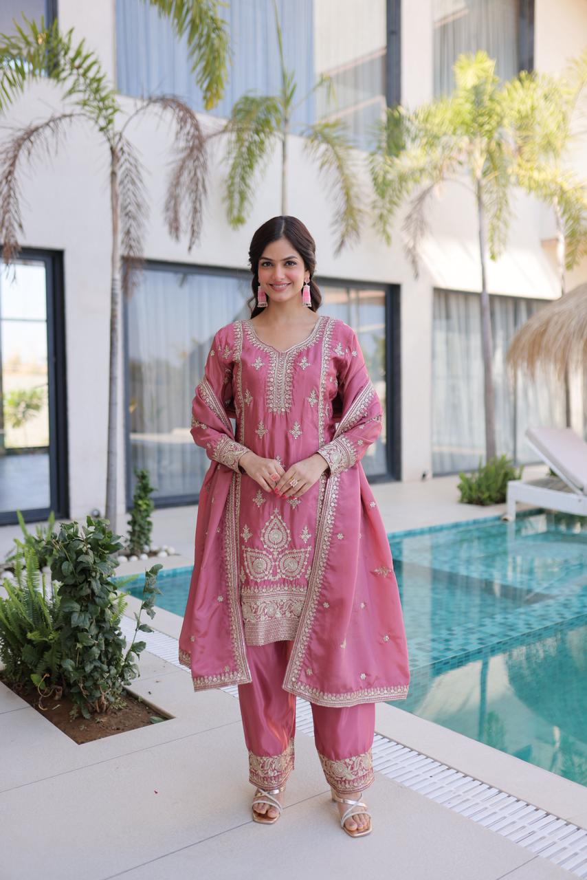 Nemi Salwar Rose