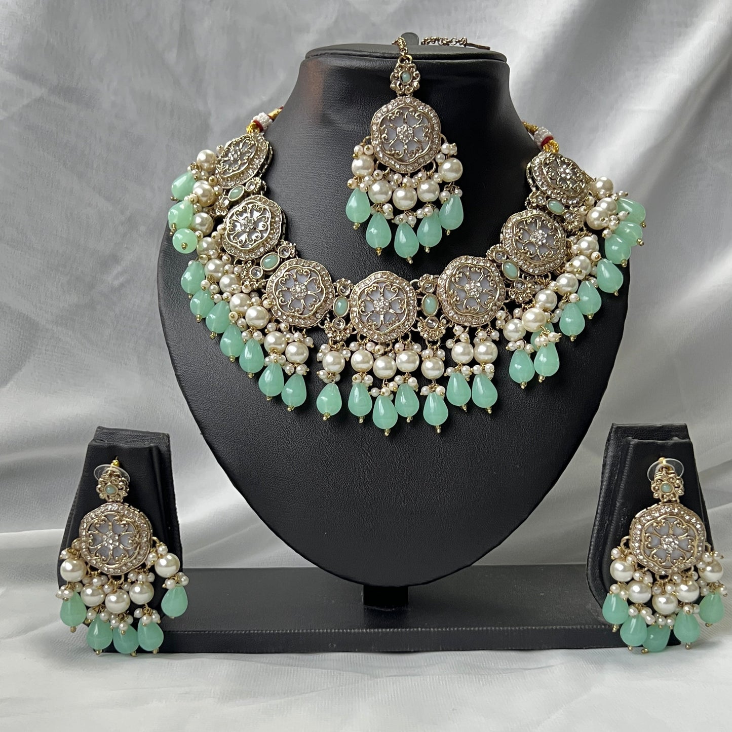 Party Jewellery Mint Green