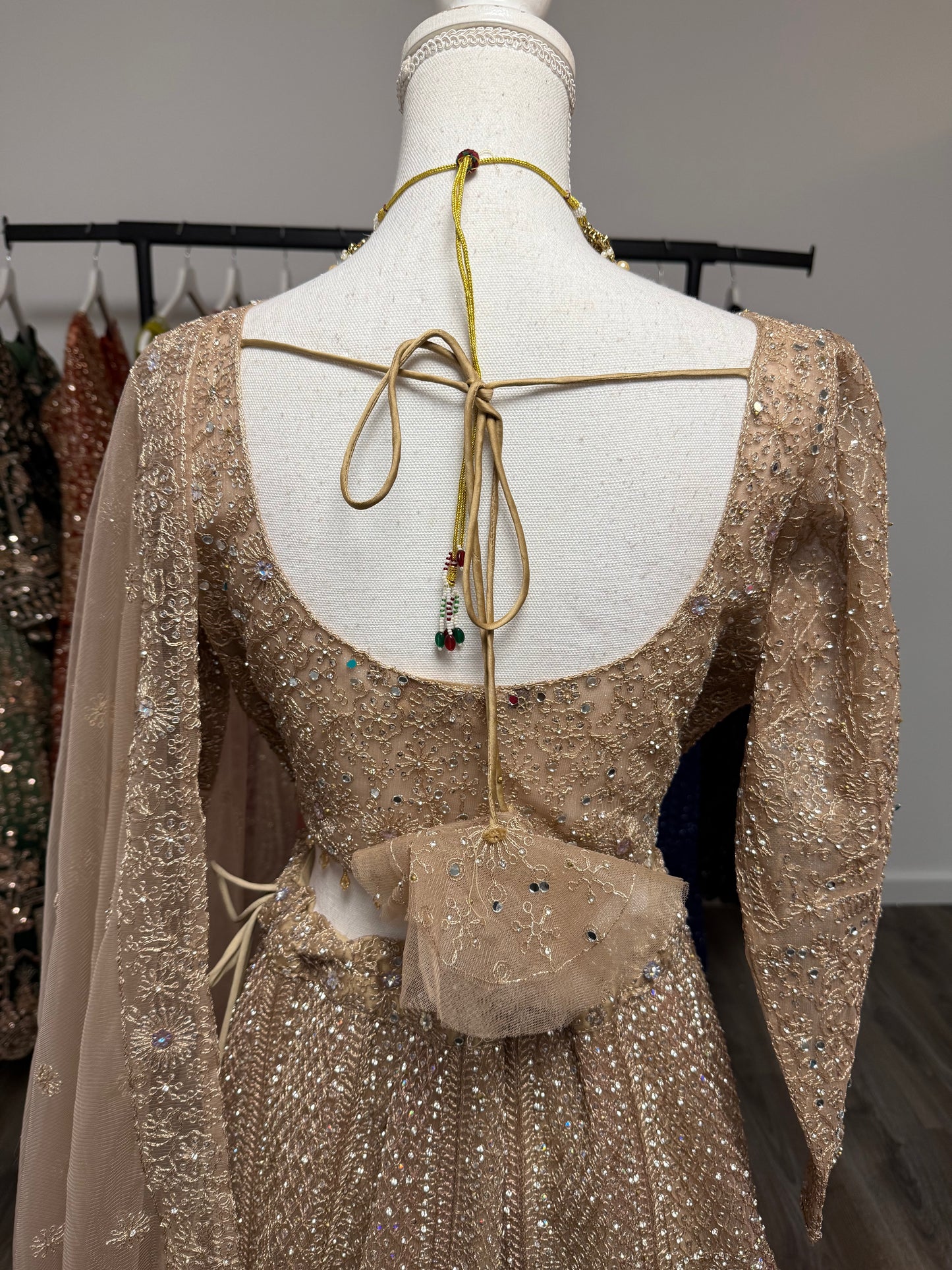 Anaya Fully Stitched Beige