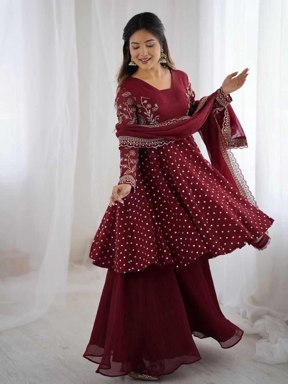 Anaya Sharara Maroon