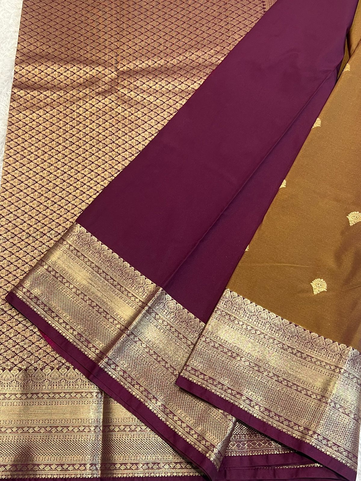 Purple Semi Kanchipuram 06