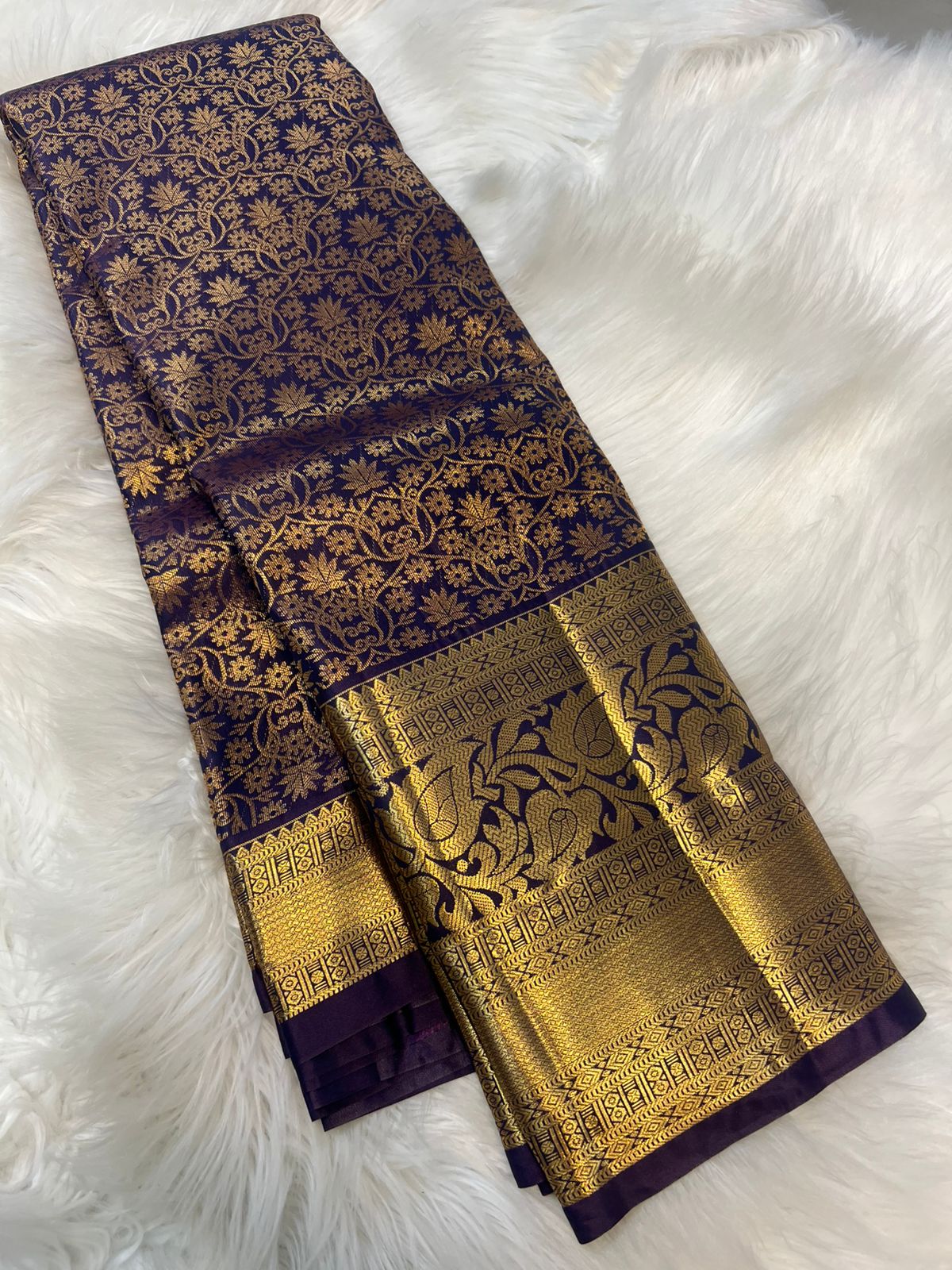 Blue Semi Kanchipuram 02