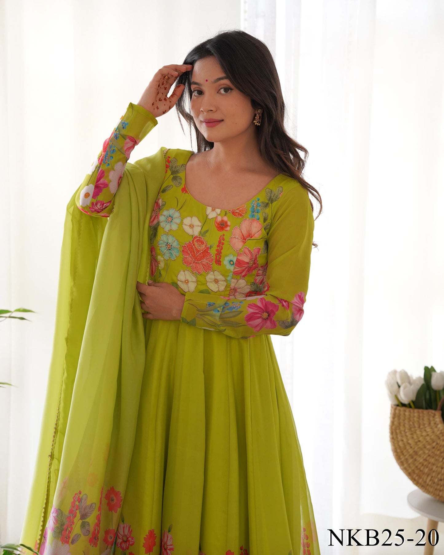 Aara Floral Anarkali