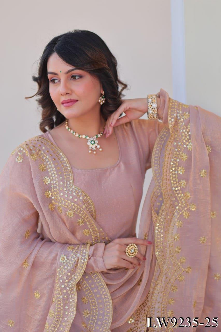 Chand Anarkali Beige