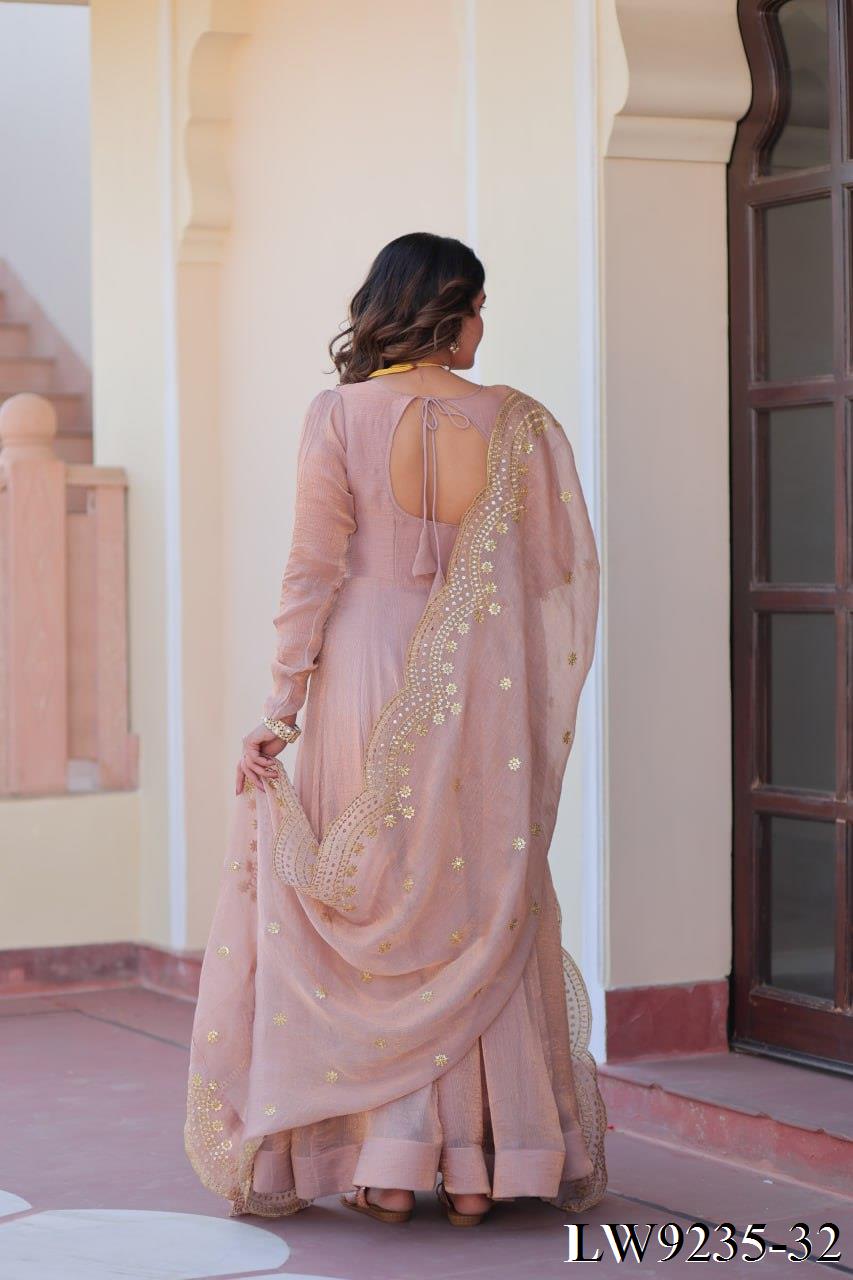Chand Anarkali Beige