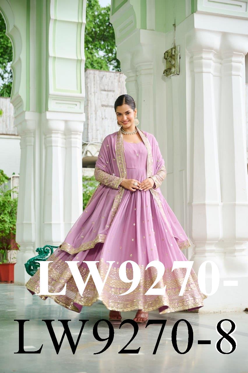Mira Anarkali Rose