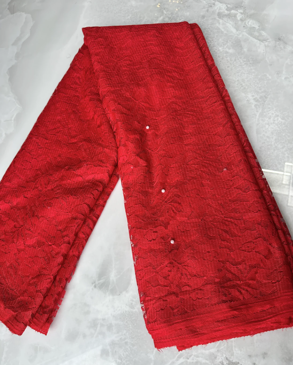 Party Saree Red
