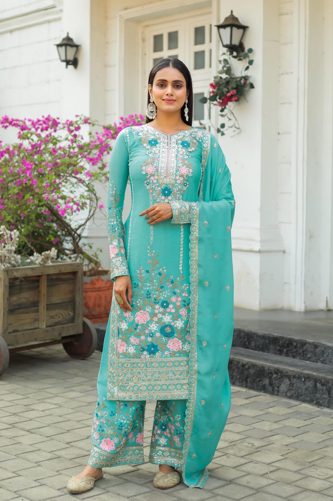 Mumtaz Sharara/Gharara Blue