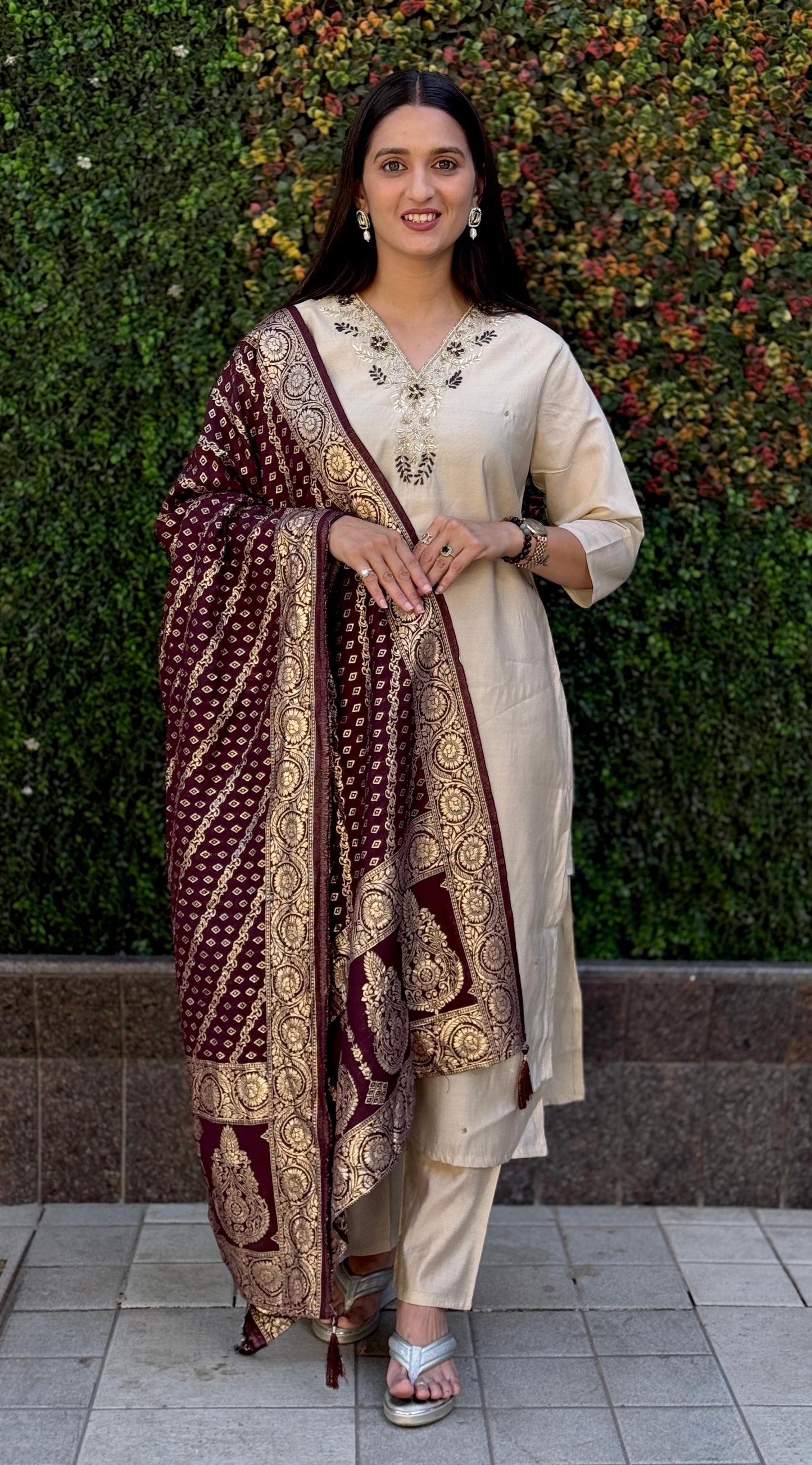 Kurti Set Beige