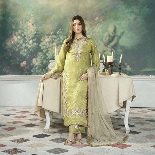 Jashn Sharara Green