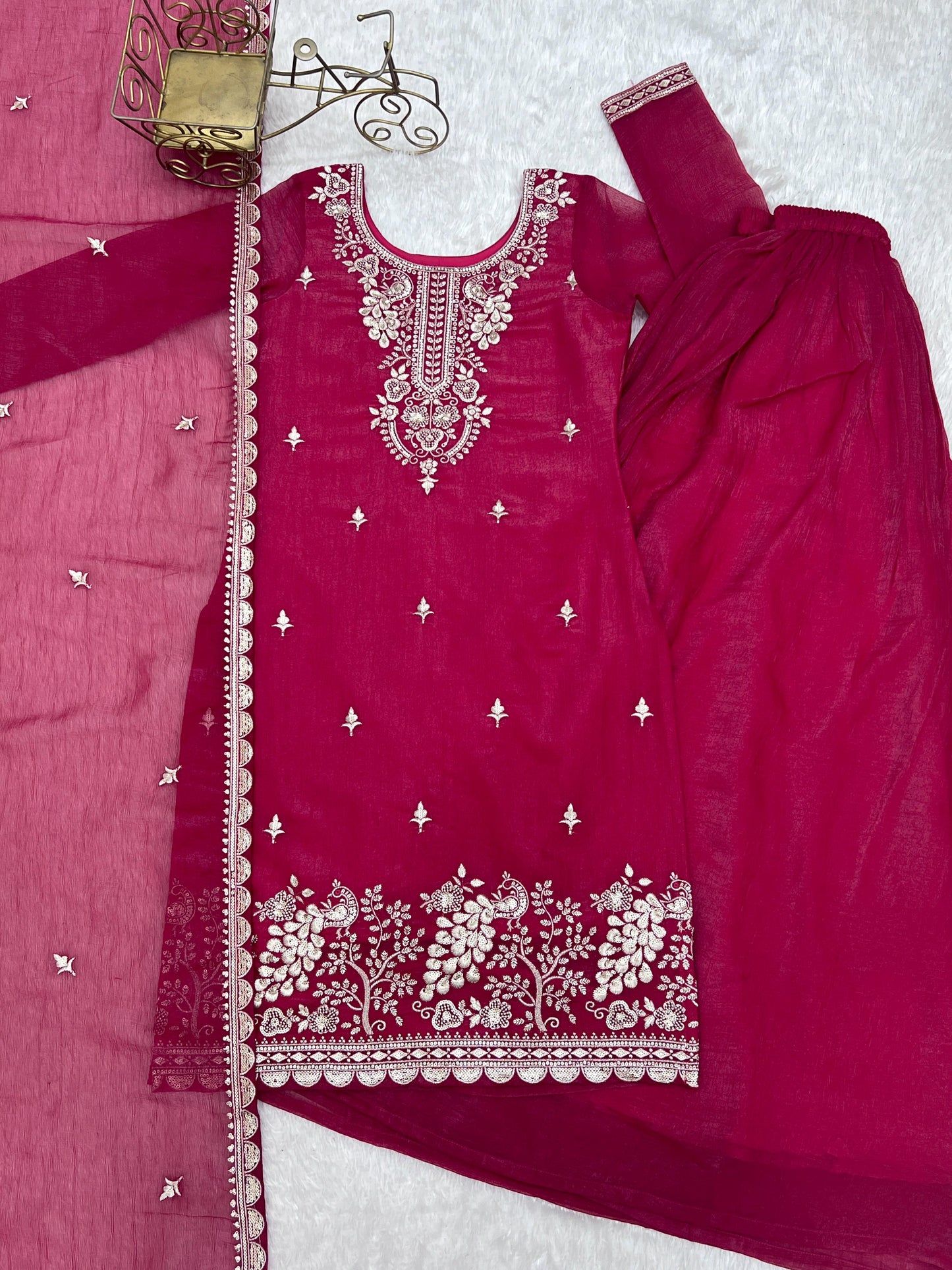 Iniya Sharara Pink