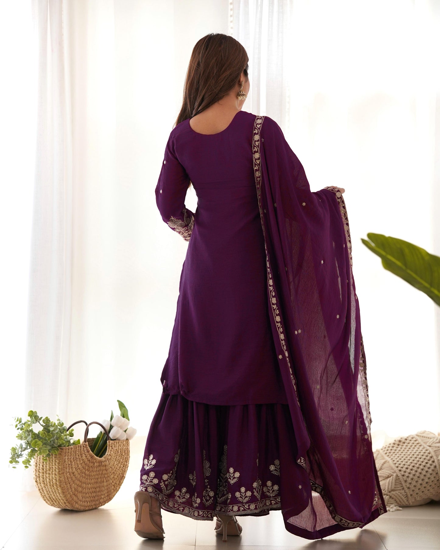 Ayra Sharara Purple