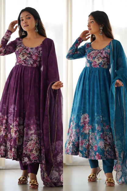 Purple Salwar