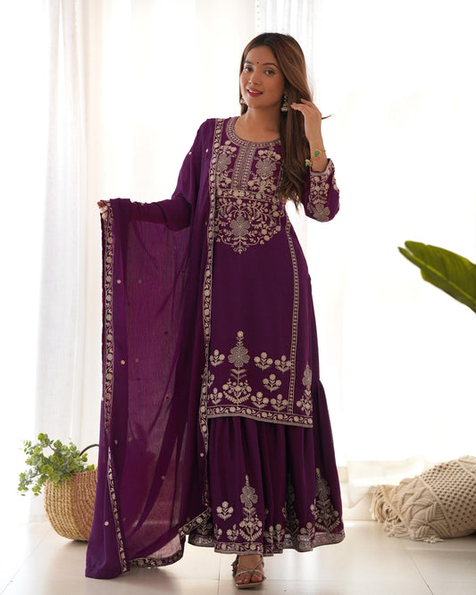 Ayra Sharara Purple