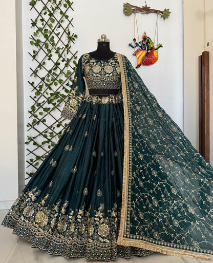 Wanita Fully Stitched Lehenga