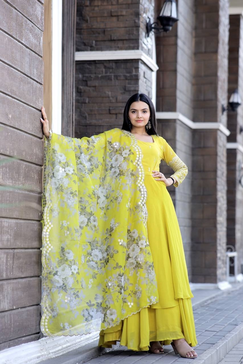 Yellow Salwar