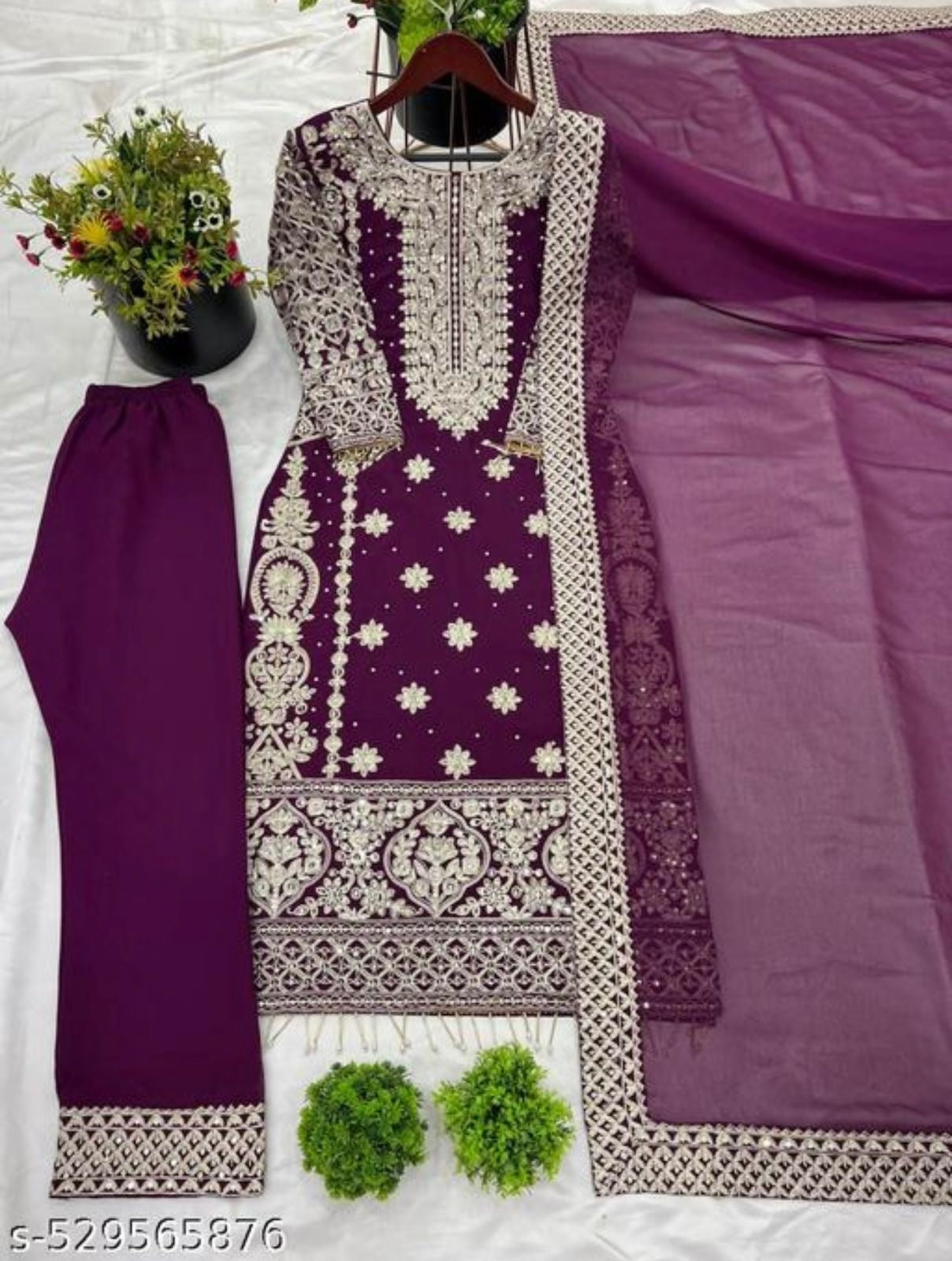 Zariyah Sharara Purple