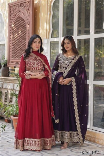 Red Salwar