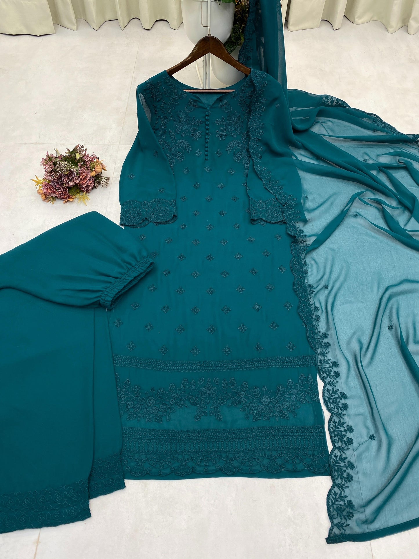 Niva Anarkali Blue