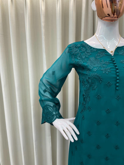 Niva Anarkali Blue