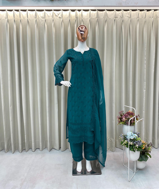 Niva Anarkali Blue