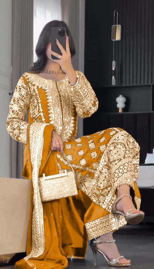 Zariyah Sharara Yellow