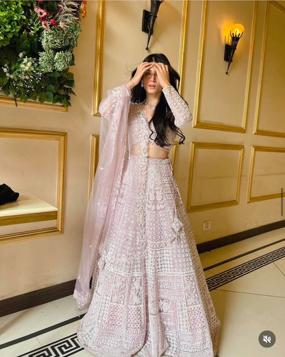 Karan Unstitched Lehenga