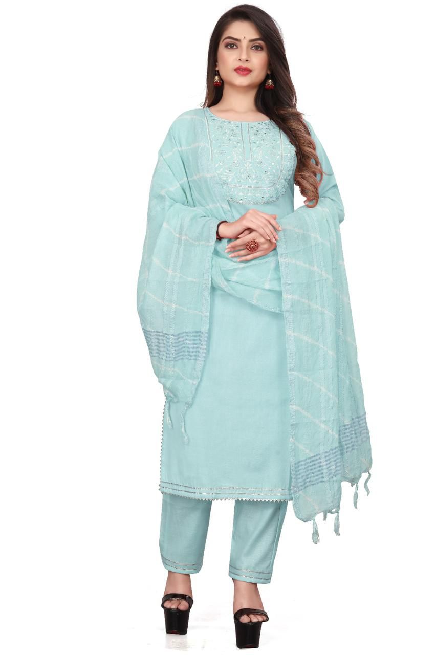 Blue Salwar