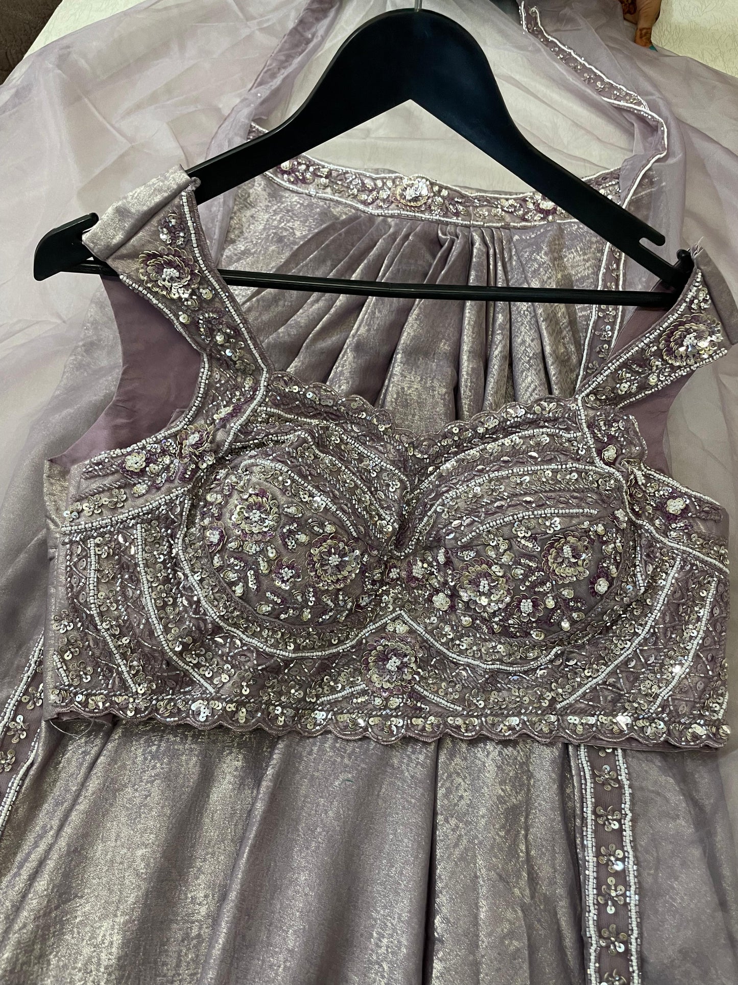 Zainab Fully Stitched Lehenga