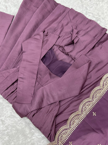 Elegant Light Purple Anarkali