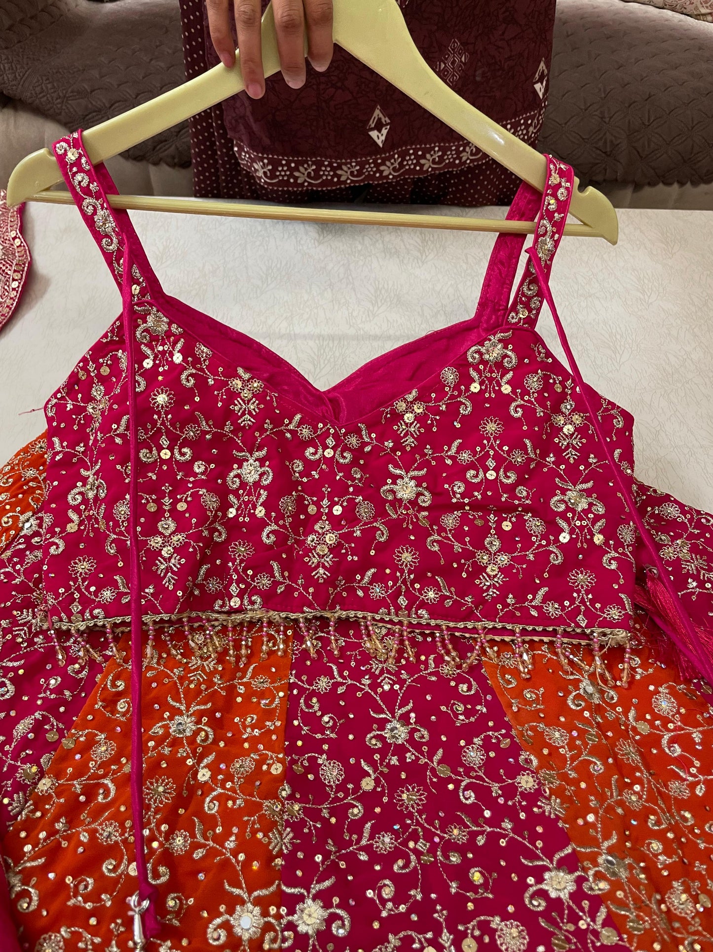 Multi Fully Stitched Lehenga