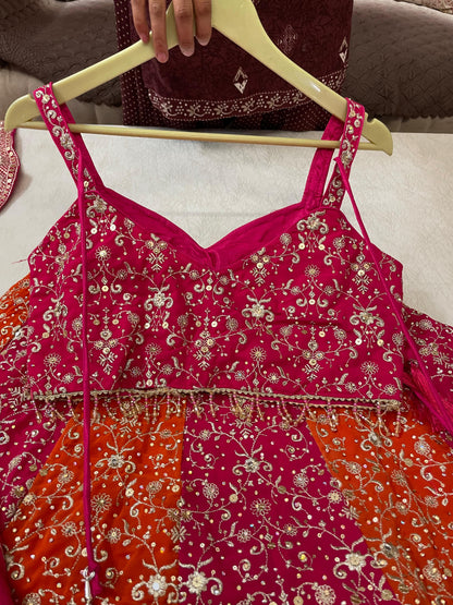 Multi Fully Stitched Lehenga