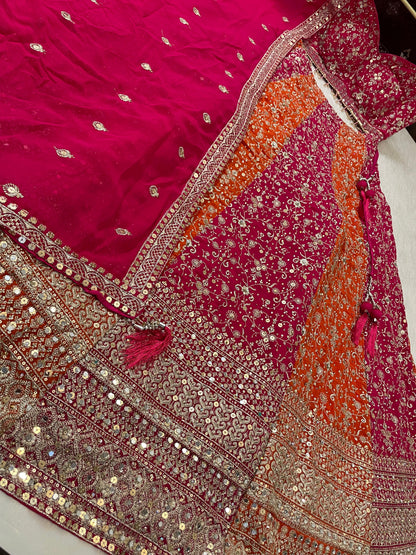 Multi Fully Stitched Lehenga
